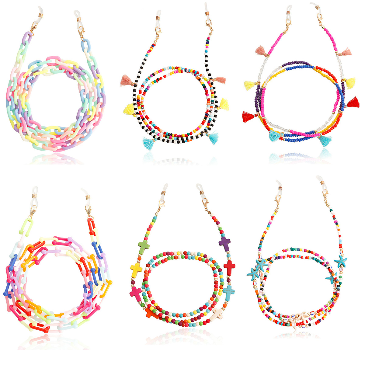 Sunglass Retainer Cord - Neue Mode Gläser Kette Dual-use-Lanyard Böhmischen
