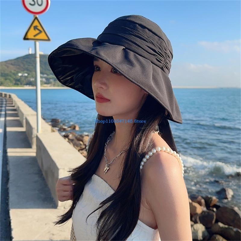 Packable Hat Nylon - P88B Sommer-Eimerhut, verstaubar, Strandhut, breite Krempe,