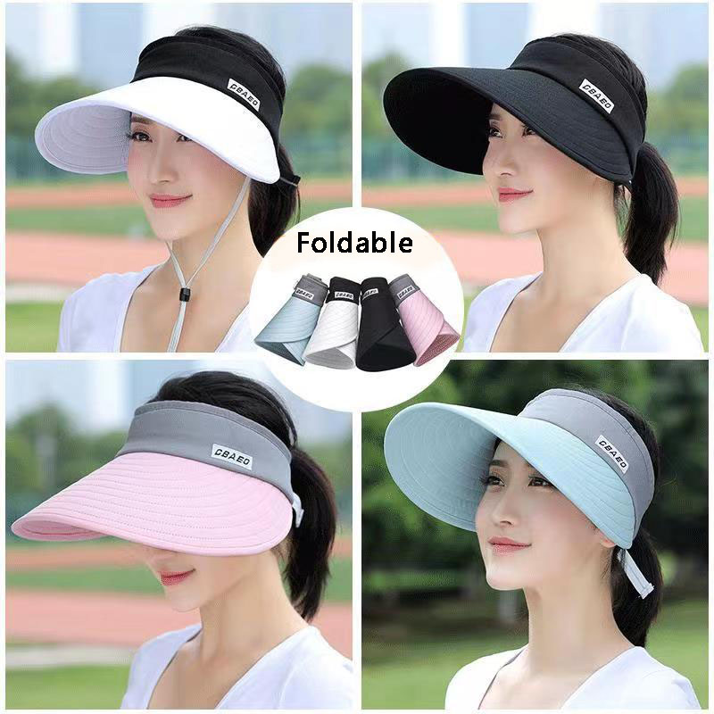 2024 NEU Damen Sommer Sonnenbl – Packable Hat Nylon Bewertung und Preis